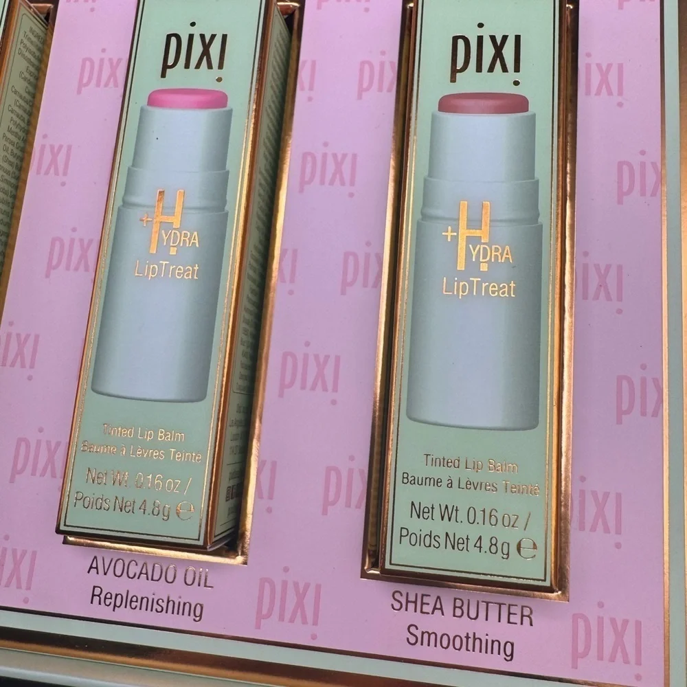 NWT Pixi LipTreat Trio Boxed Set